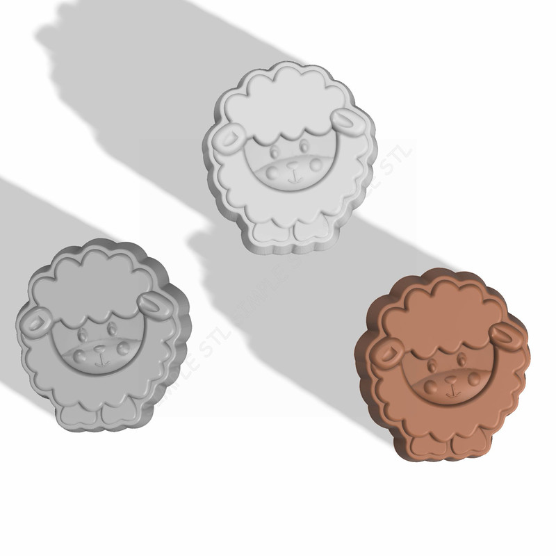 Lamb STL FILE For Vacuum Forming And 3D Printing 2