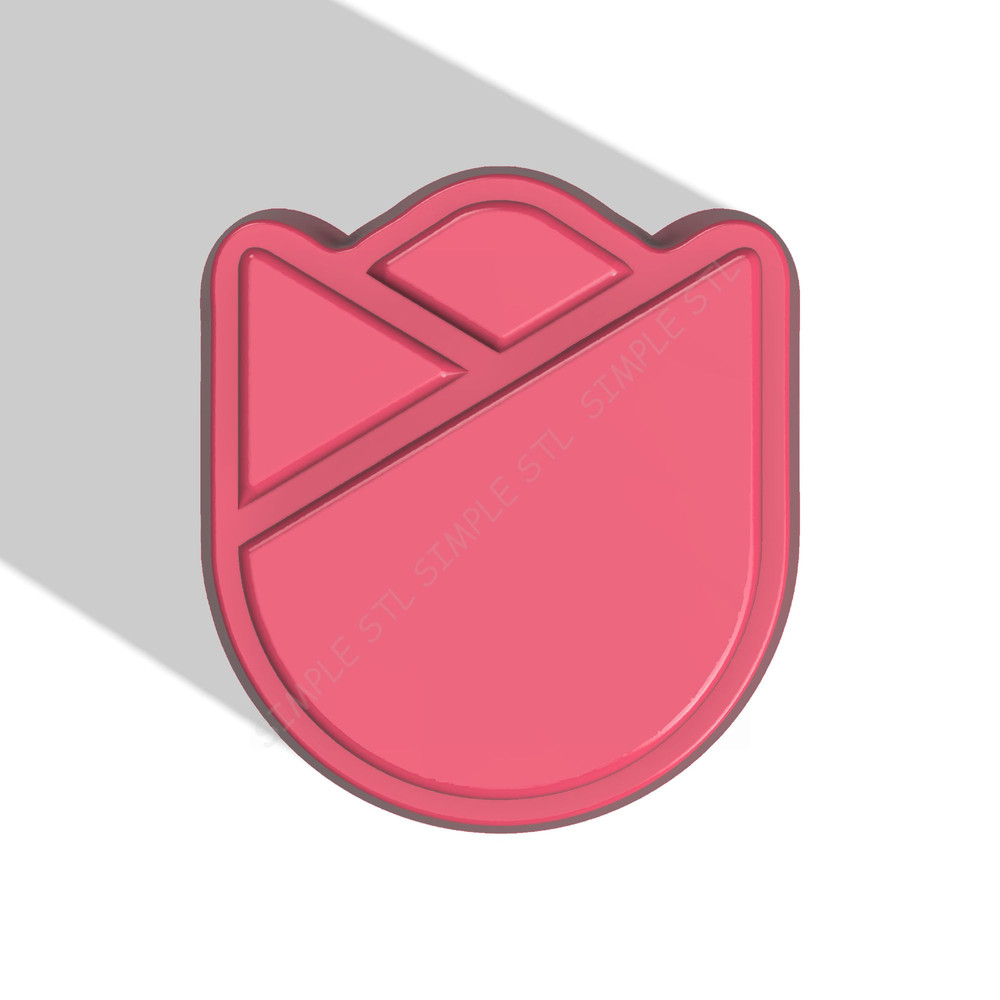 Tulip STL FILE For Vacuum Forming And 3D Printing 2 0