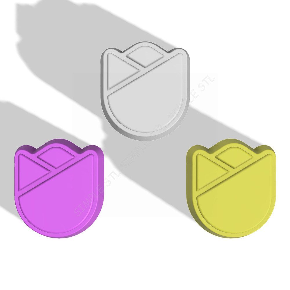 Tulip STL FILE For Vacuum Forming And 3D Printing 2 2