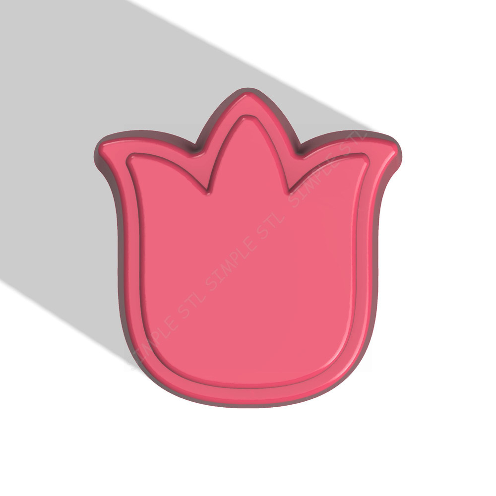 Tulip STL FILE For Vacuum Forming And 3D Printing 1 0