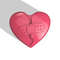 Broken Heart STL FILE For Vacuum Forming And 3D Printing 0
