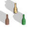 Champagne Bottle STL FILE For Vacuum Forming And 3D Printing 1 2