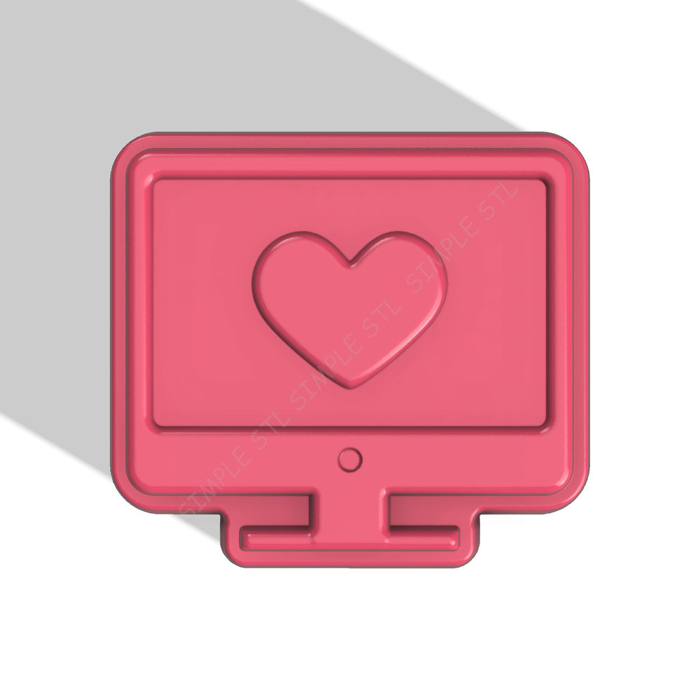 Computer Screen STL FILE For Vacuum Forming And 3D Printing 0