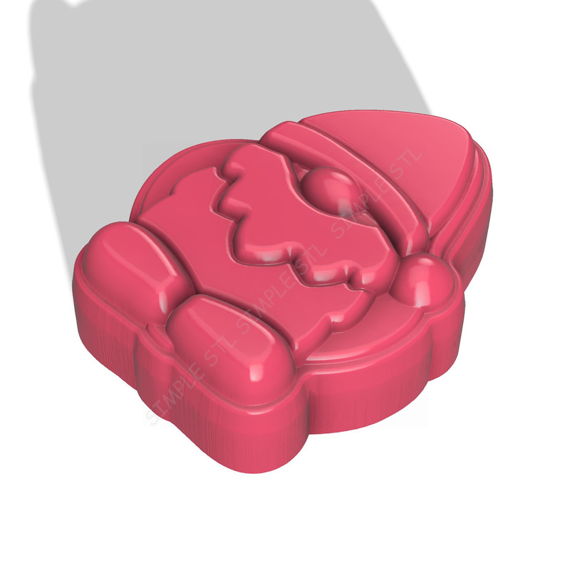 Gnom With Heart STL FILE For Vacuum Forming And 3D Printing 1