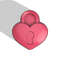 Heart Lock STL FILE For Vacuum Forming And 3D Printing 0