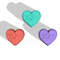 Heart Ribbon STL FILE For Vacuum Forming And 3D Printing 2