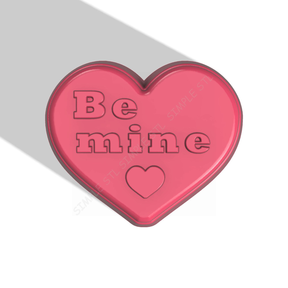 Be Mine STL FILE For Vacuum Forming And 3D Printing 0