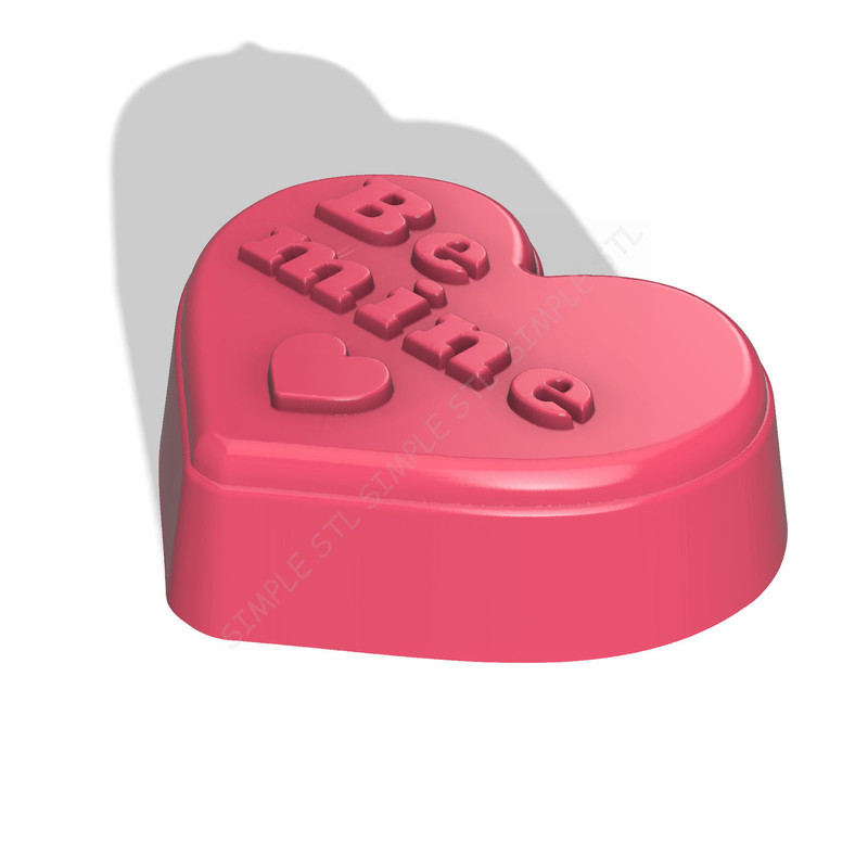 Be Mine STL FILE For Vacuum Forming And 3D Printing 1
