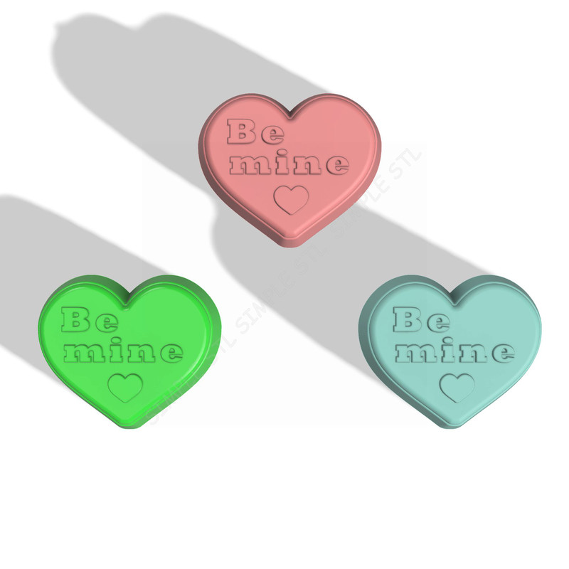 Be Mine STL FILE For Vacuum Forming And 3D Printing 2