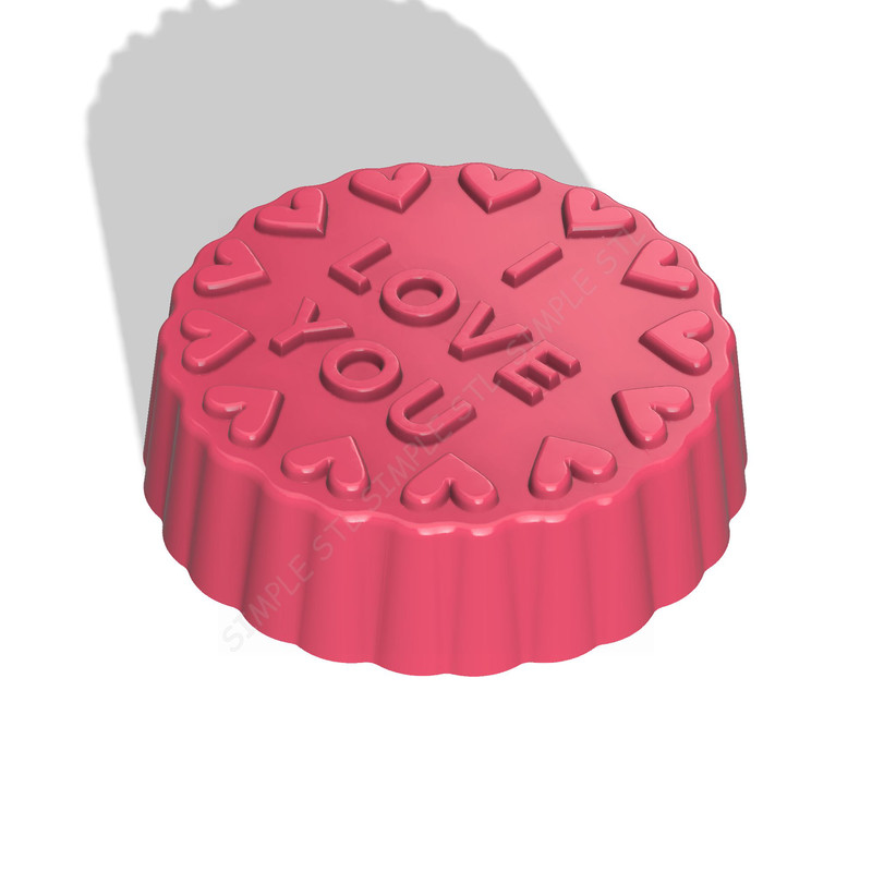 I Love You STL FILE For Vacuum Forming And 3D Printing 2 1