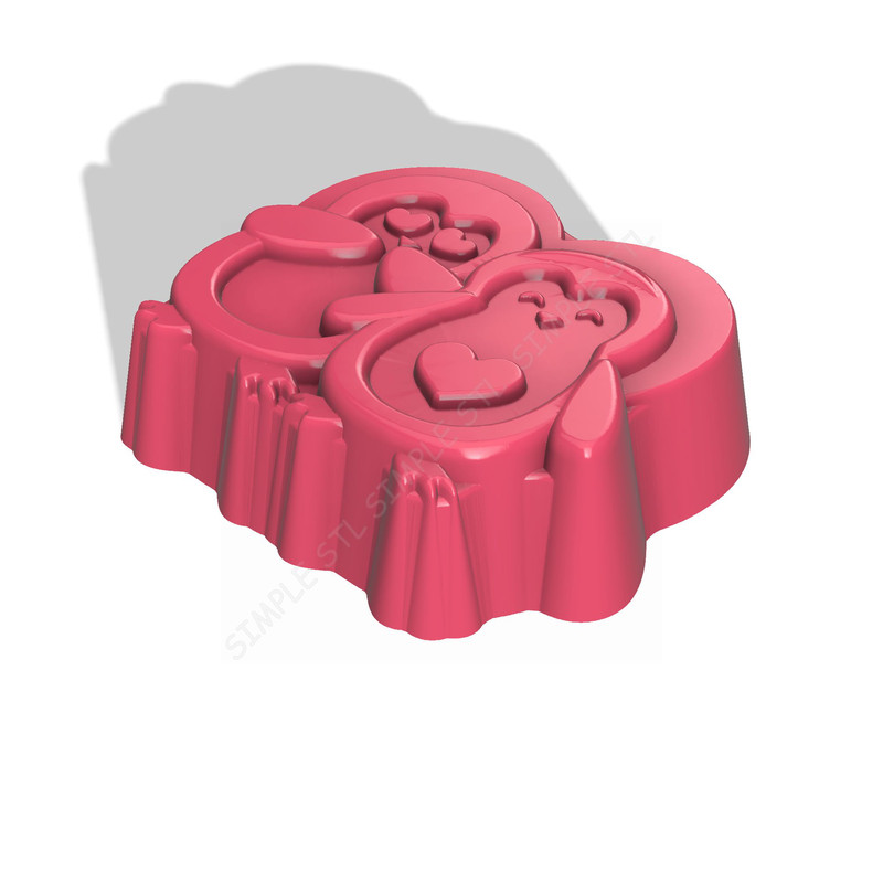 Penguins STL FILE For Vacuum Forming And 3D Printing 1