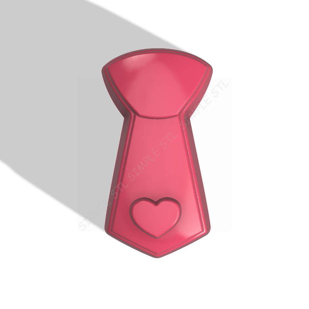Tie STL FILE For Vacuum Forming And 3D Printing 0