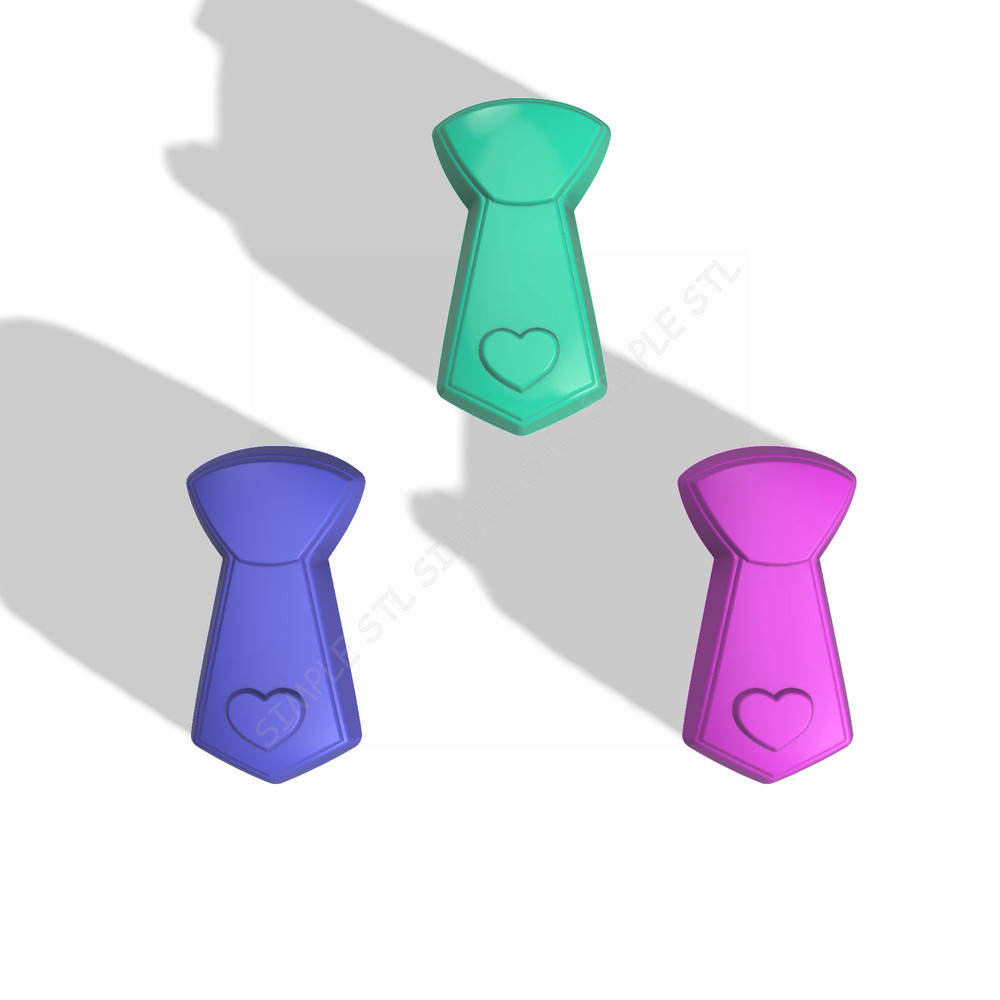 Tie STL FILE For Vacuum Forming And 3D Printing 2