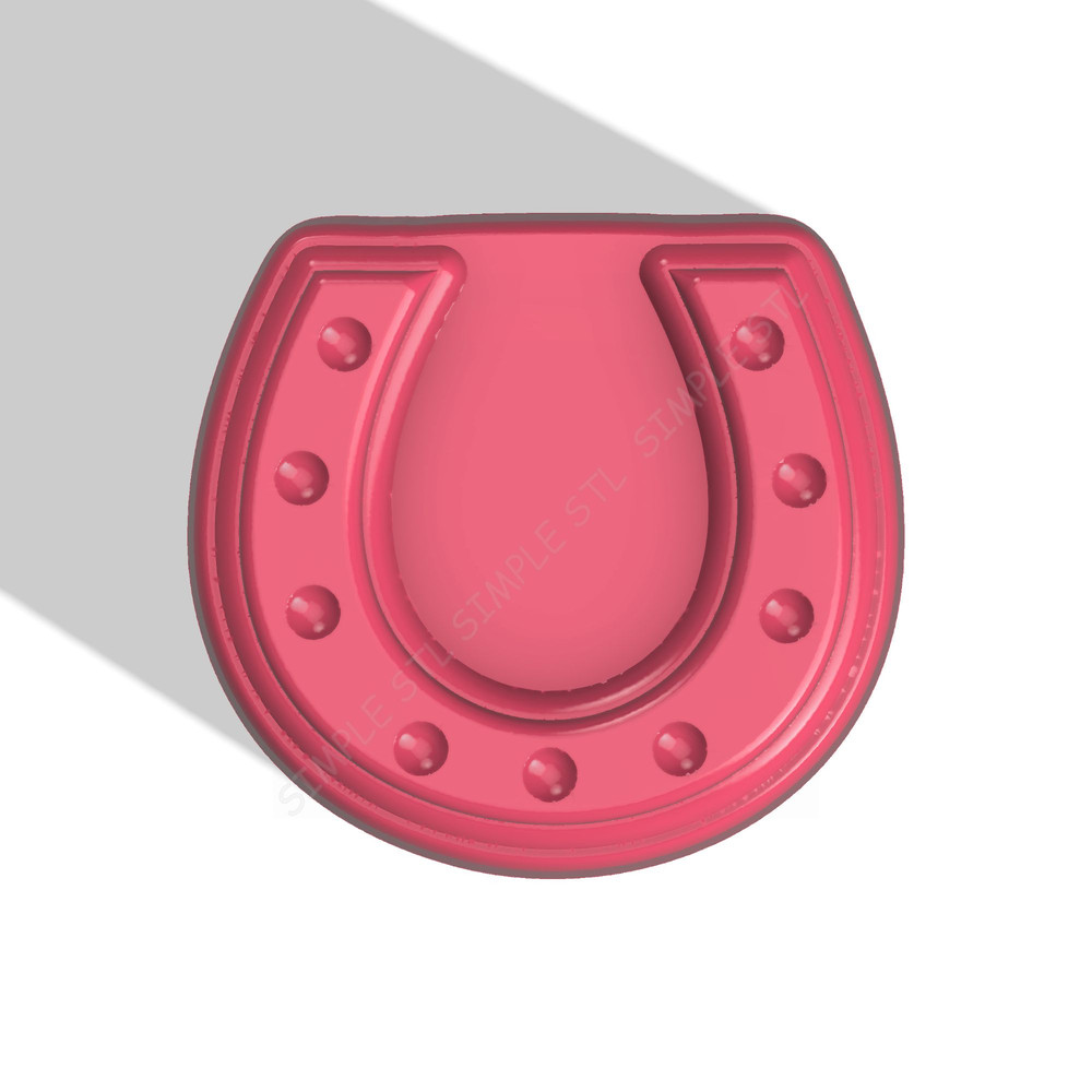 Horseshoe STL FILE For Vacuum Forming And 3D Printing 0