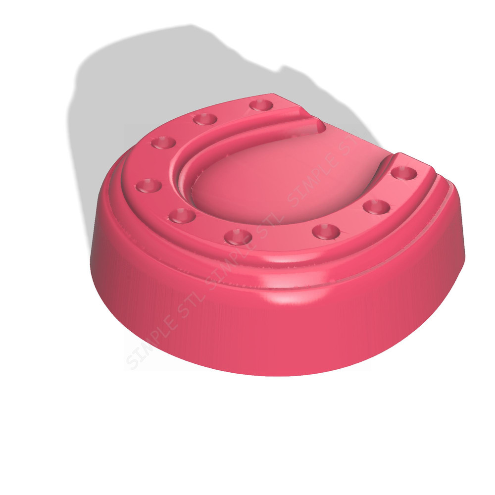 Horseshoe STL FILE For Vacuum Forming And 3D Printing 1