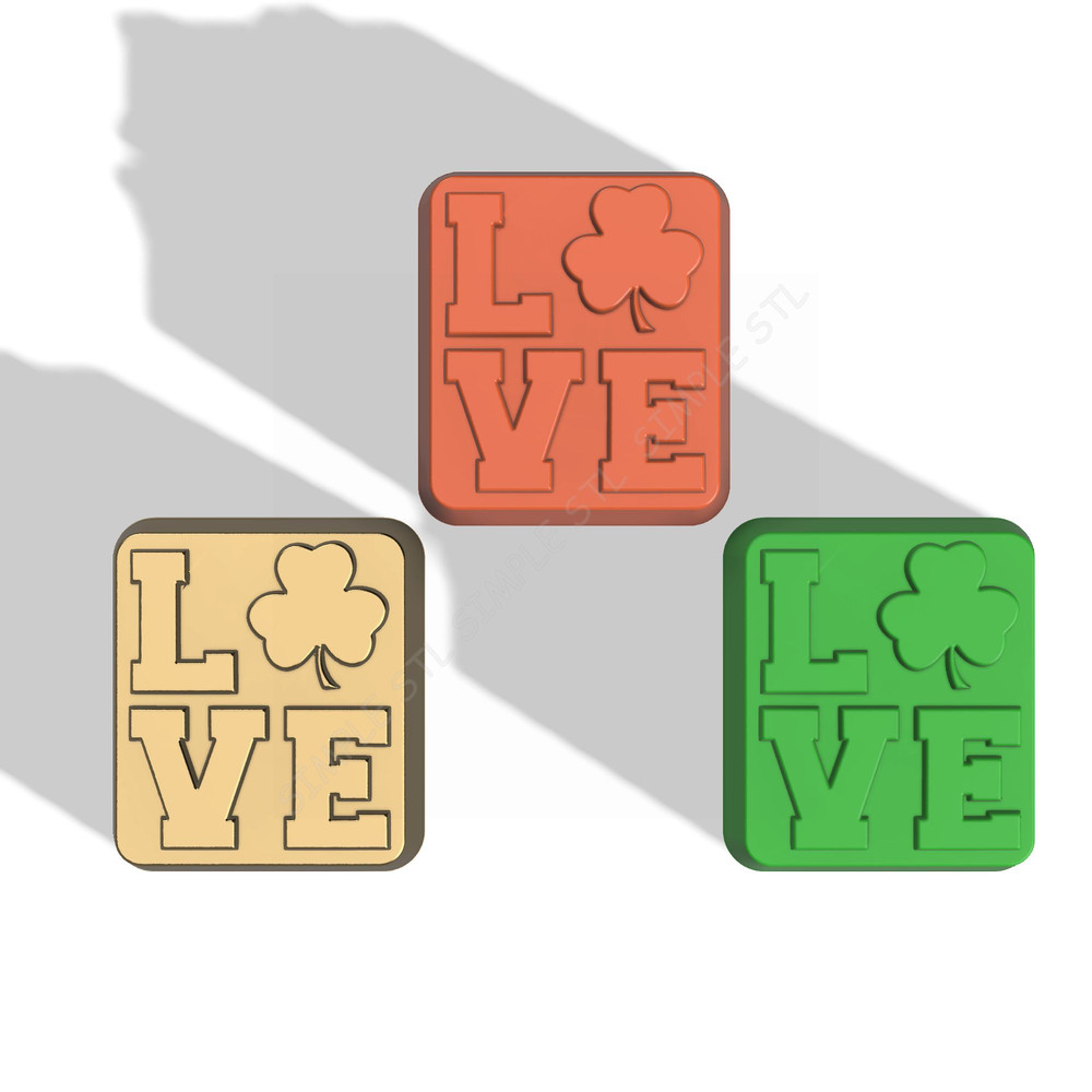 Love STL FILE For Vacuum Forming And 3D Printing 2