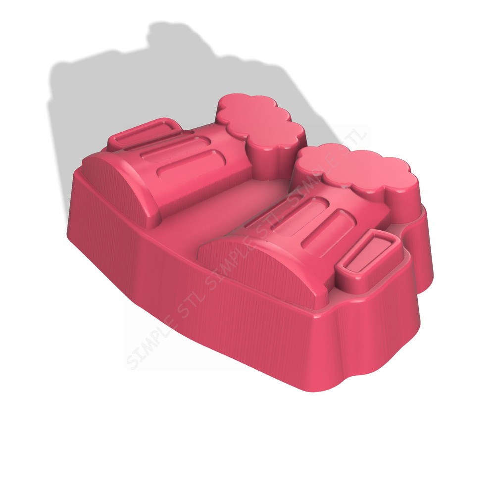 Mugs With Ale STL FILE For Vacuum Forming And 3D Printing 1