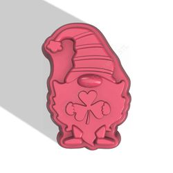 st. patrick gnome stl file for vacuum forming and 3d printing 1