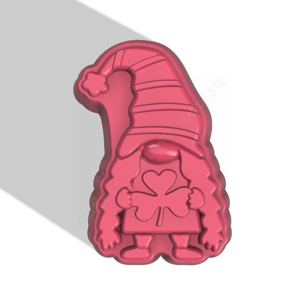St Patrick Gnome STL FILE For Vacuum Forming And 3D Printing 2 0