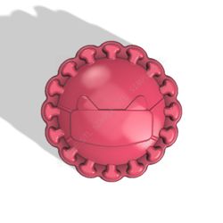 coronavirus stl file for vacuum forming and 3d printing 2