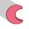 Crescent Stl FILE For Vacuum Forming And 3D Printing 0