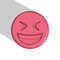 Emoji LOL Stl FILE For Vacuum Forming And 3D Printing 0