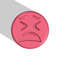 Emoji Exhausted Stl FILE For Vacuum Forming And 3D Printing 0