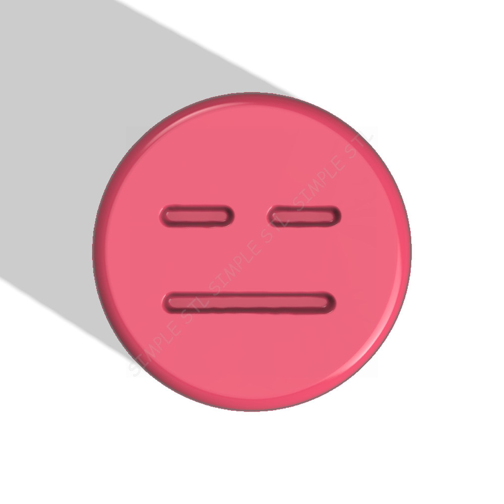 Emoji My Eyes Wouldnt See It Stl FILE For Vacuum Forming And 3D Printing 0