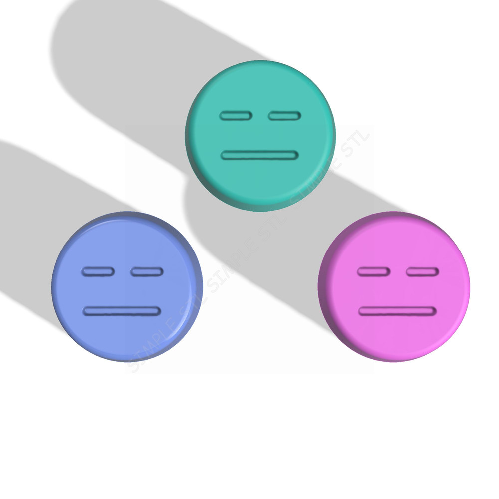 Emoji My Eyes Wouldnt See It Stl FILE For Vacuum Forming And 3D Printing 2