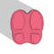 Footprints Stl FILE For Vacuum Forming And 3D Printing 0
