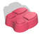Footprints Stl FILE For Vacuum Forming And 3D Printing 1
