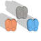 Footprints Stl FILE For Vacuum Forming And 3D Printing 2