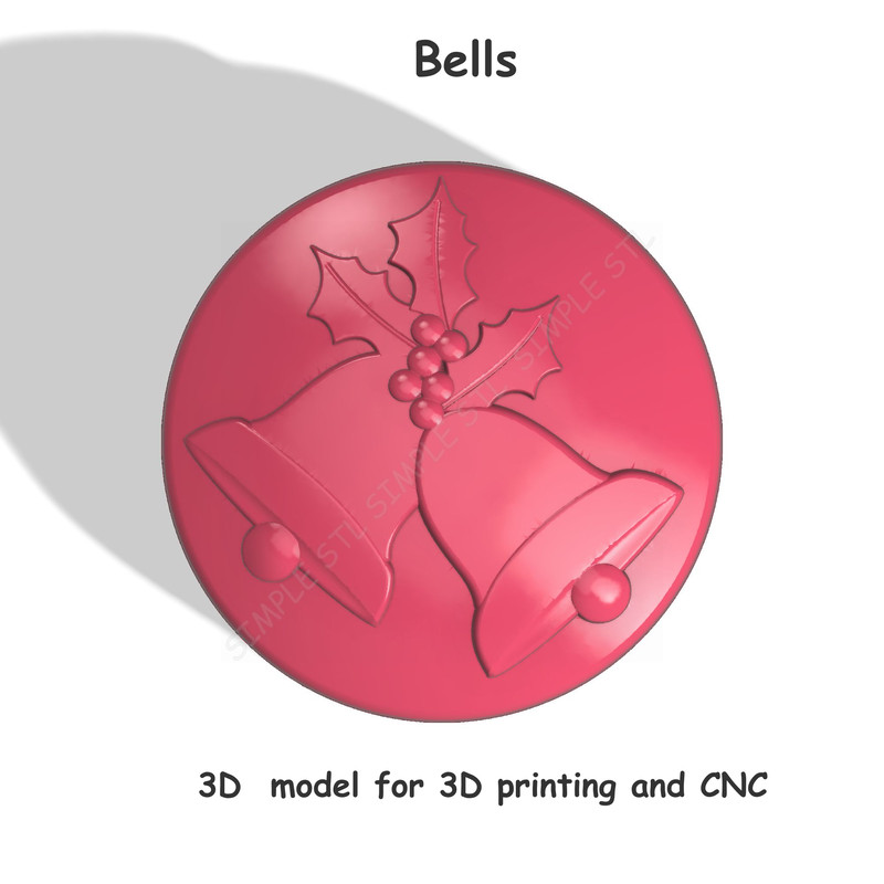 Bells Stl FILE For Vacuum Forming And 3D Printing3 0