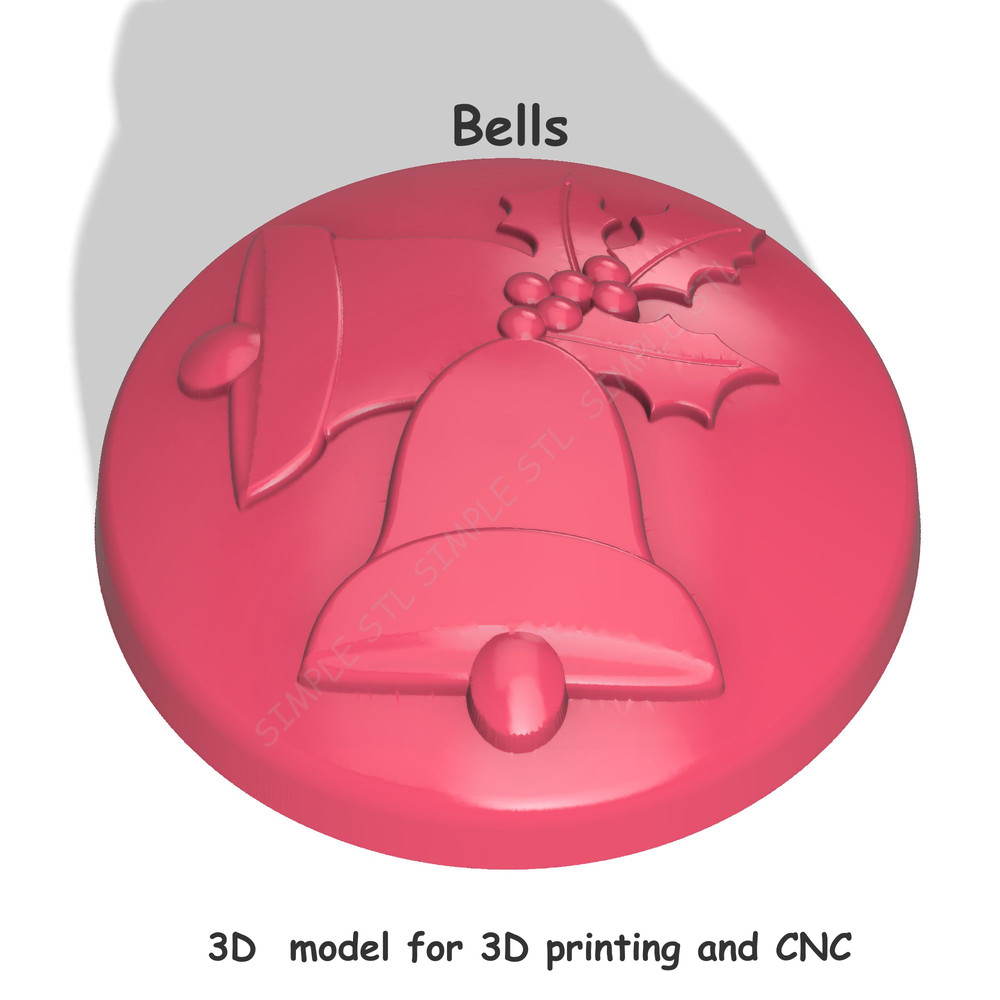 Bells Stl FILE For Vacuum Forming And 3D Printing3 1