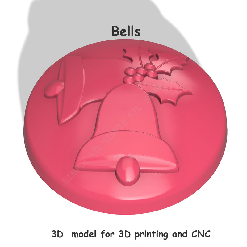 Bells Stl FILE For Vacuum Forming And 3D Printing3 1