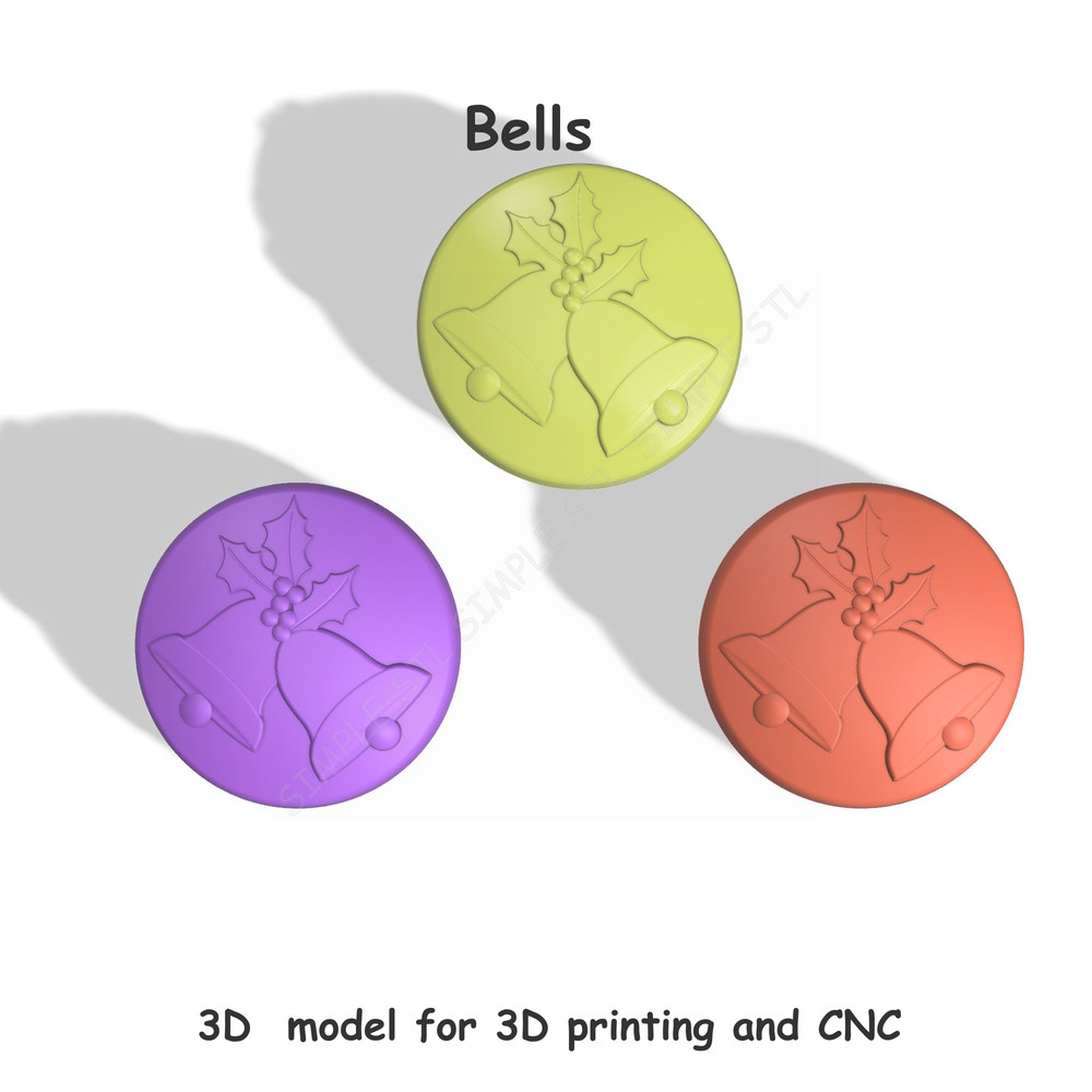 Bells Stl FILE For Vacuum Forming And 3D Printing3 2