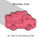 Christmas Truck Stl FILE For Vacuum Forming And 3D Printing 0