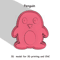 Penguin Stl FILE For Vacuum Forming And 3D Printing 1 0