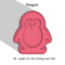 Penguin Stl FILE For Vacuum Forming And 3D Printing 2 0
