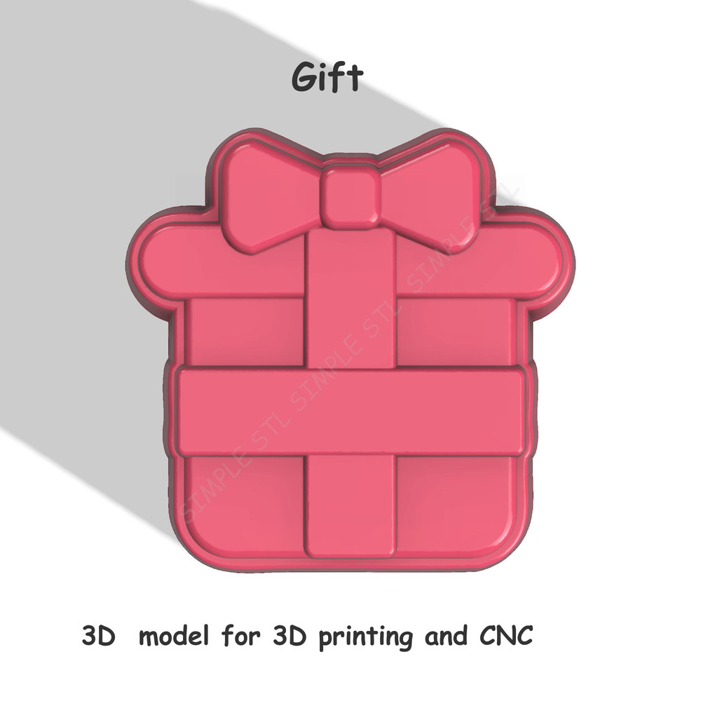 Gift Stl FILE For Vacuum Forming And 3D Printing 2 0