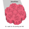 Snowflake Stl FILE For Vacuum Forming And 3D Printing 1 1