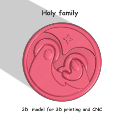 holy family stl file for vacuum forming and 3d printing 2