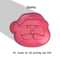 Santa Stl FILE For Vacuum Forming And 3D Printing 5 0