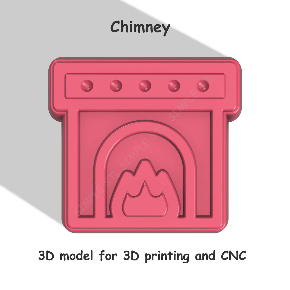Chimney Stl FILE For Vacuum Forming And 3D Printing 0