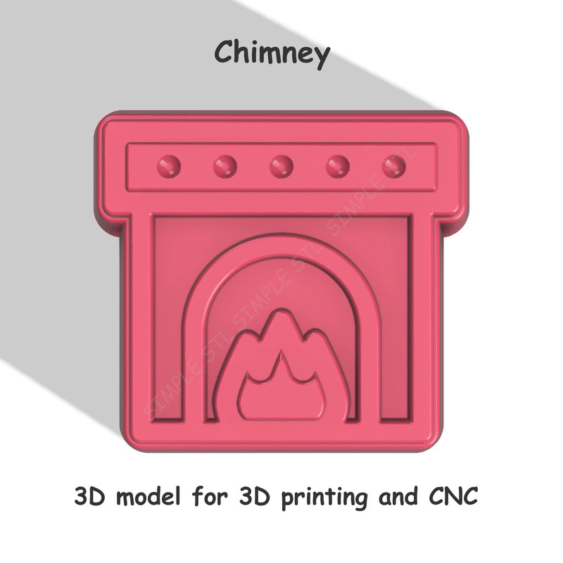 Chimney Stl FILE For Vacuum Forming And 3D Printing 0