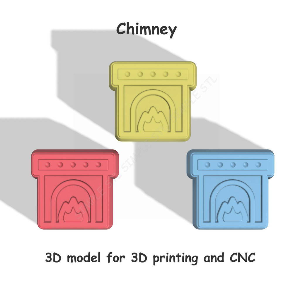 Chimney Stl FILE For Vacuum Forming And 3D Printing 2