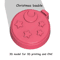 Christmas Bauble Stl FILE For Vacuum Forming And 3D Printing 1