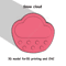 Snow Cloud Stl FILE For Vacuum Forming And 3D Printing 0