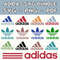 Adidas SVG Bundle Adidas Logo SVG Sportswear SVG Adidas Cut Files Adidas Vector Art Adidas Clipart Digital Downloa 0