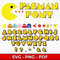 Pacman Font SVG Bundle Retro Arcade Fonts Pacman Alphabet SVG Gaming Fonts For Cricut PacmanThemed  0
